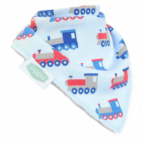 Ziggle Baby Trains Bib