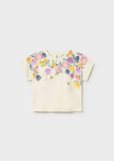 Mayoral Younger Girls Tulip T-Shirt 1085