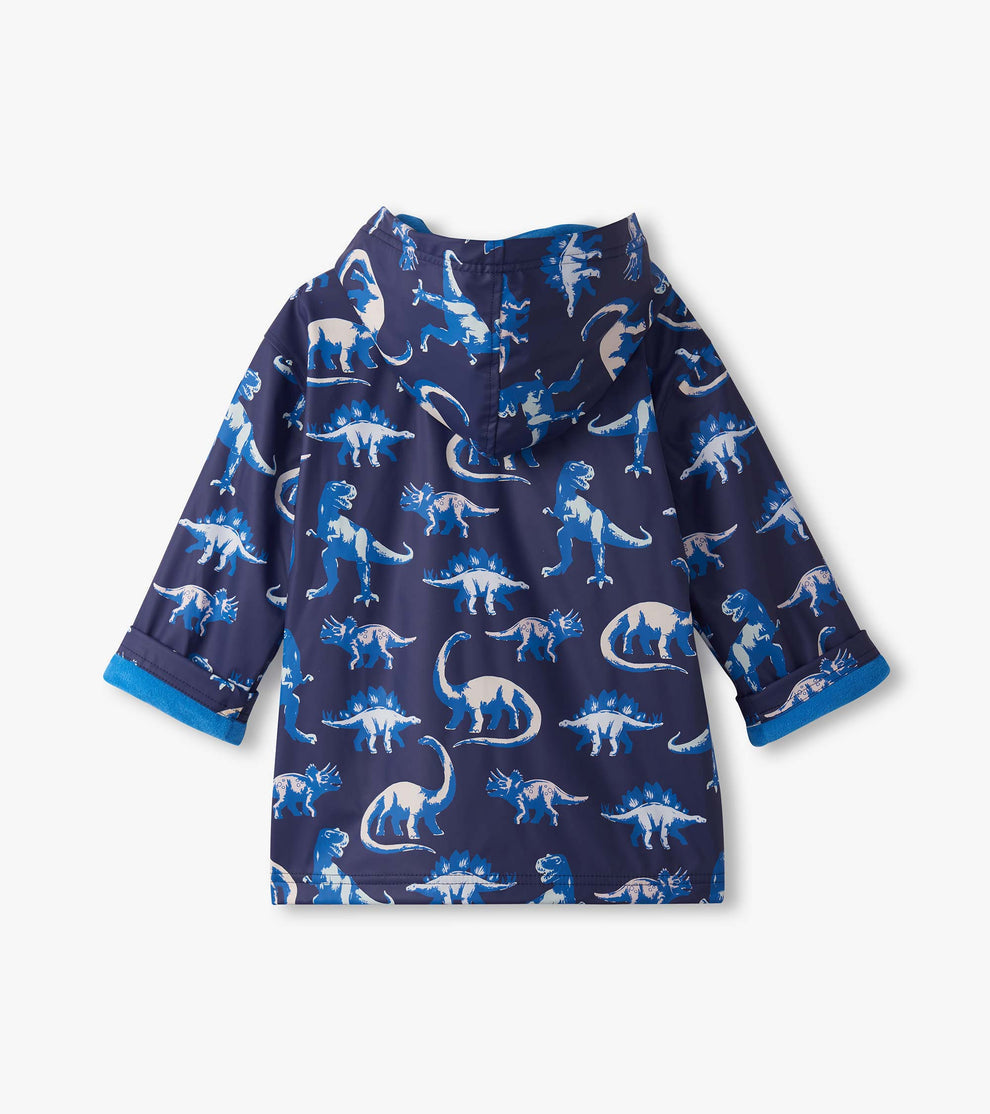 Hatley Boys Navy Dinosaur Colour Changing Coat