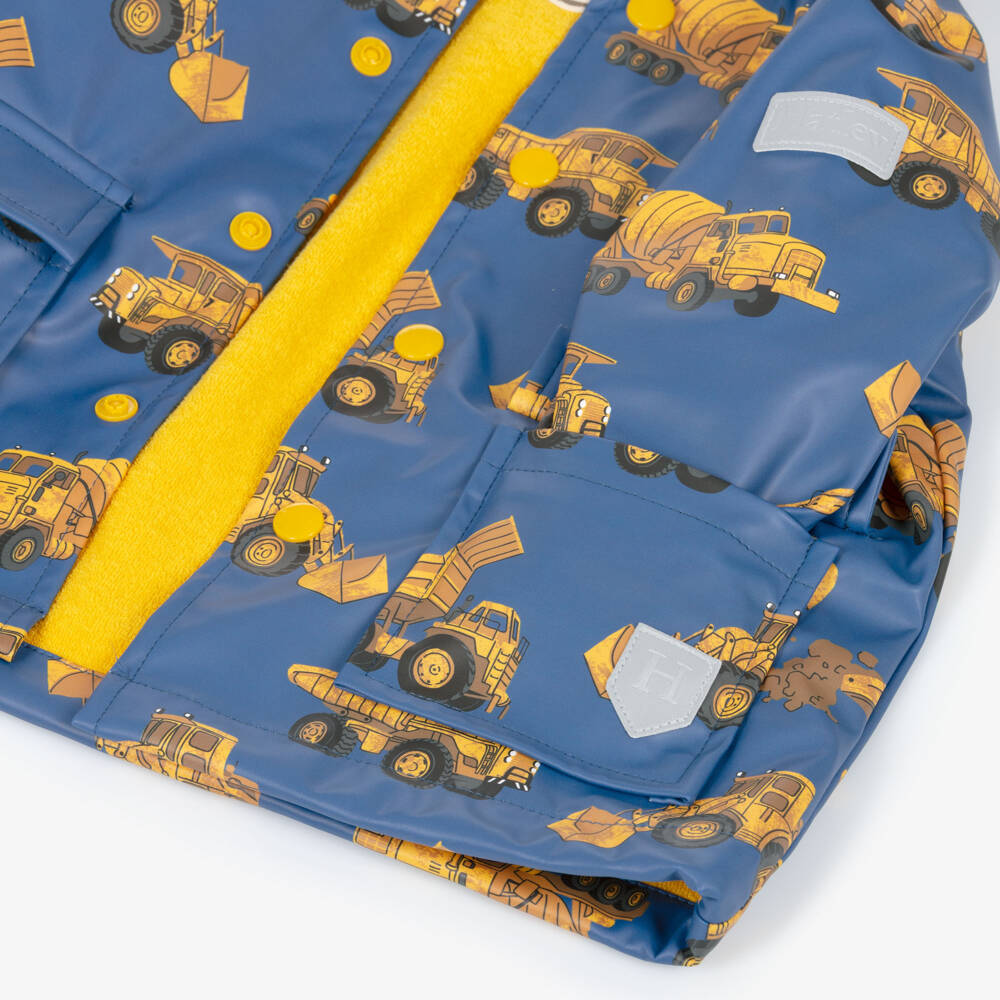 Hatley Boys Digger Construction Raincoat
