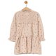 Baby Girls/Girls Borg Jacket & Floral Print Dress.