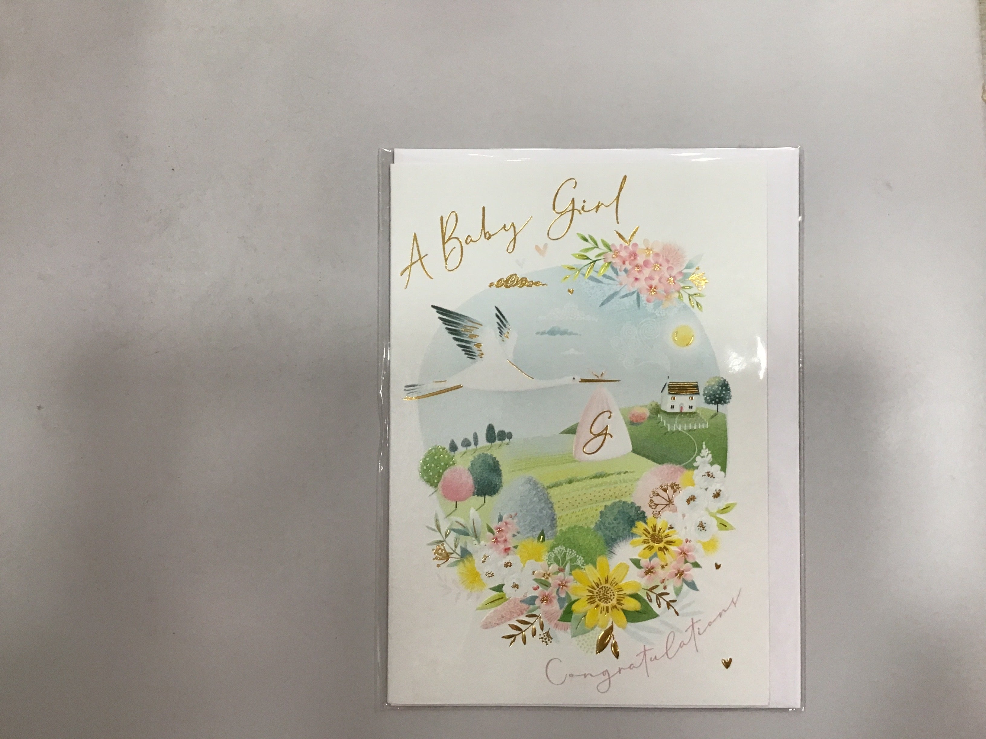 Baby Girl Card