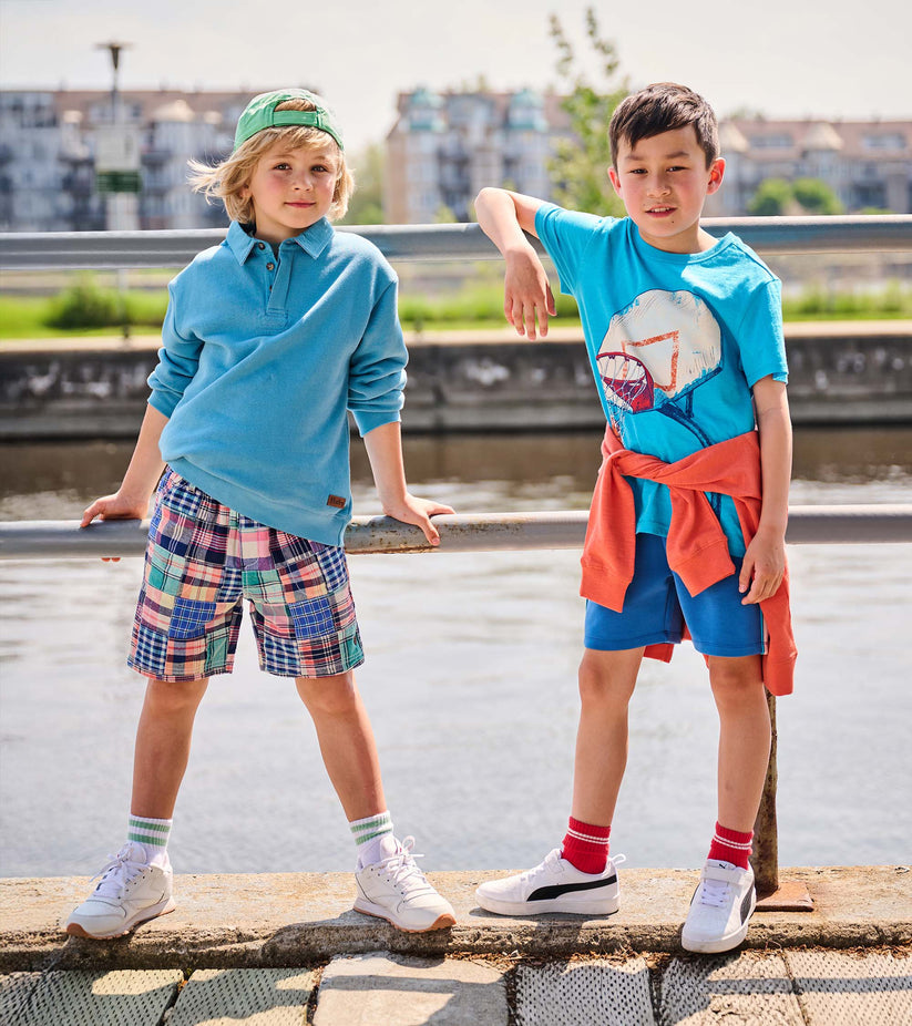 Hatley Boys Basketball Hoops Tee