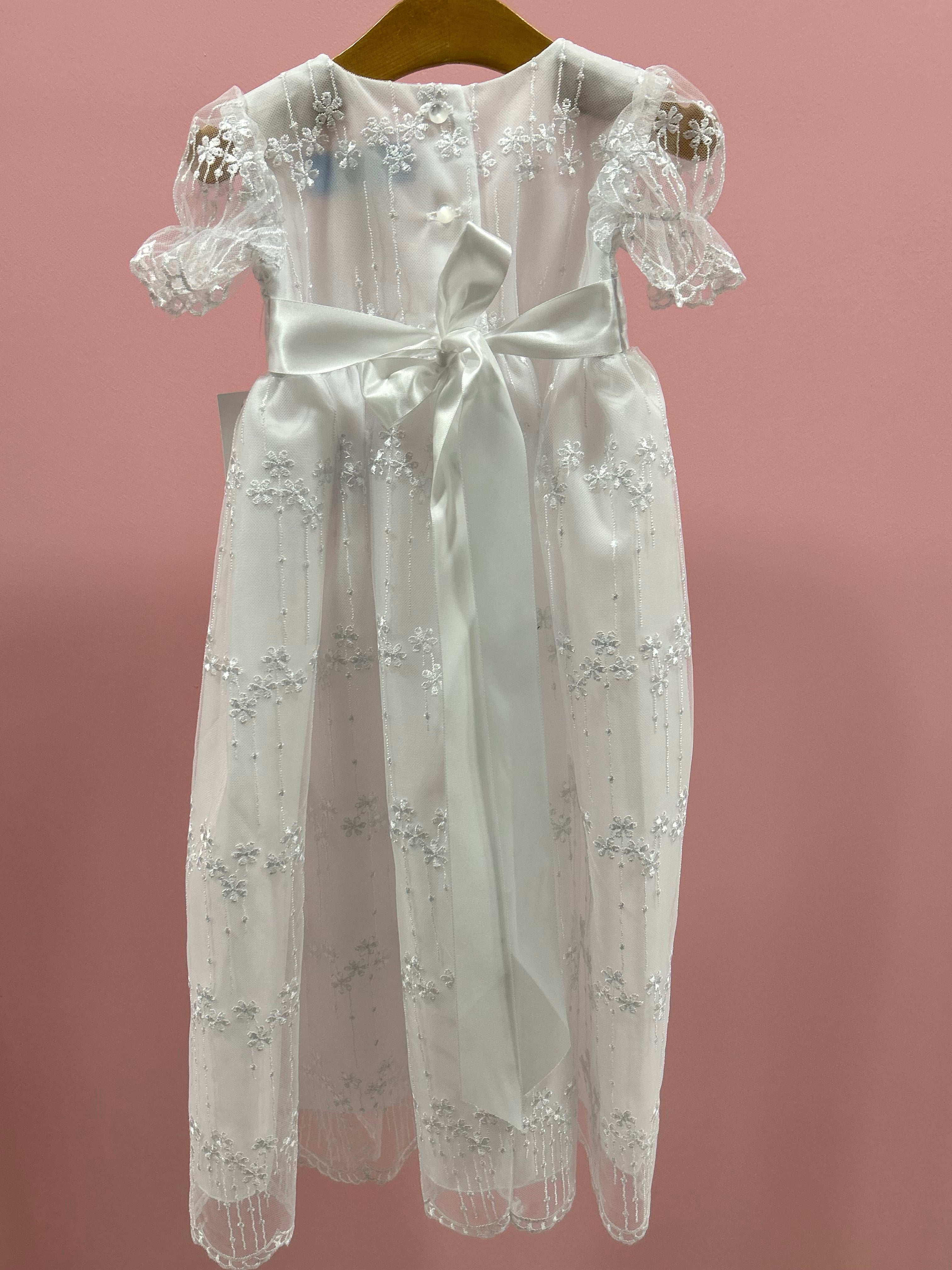 Baby girl Camilla christening gown