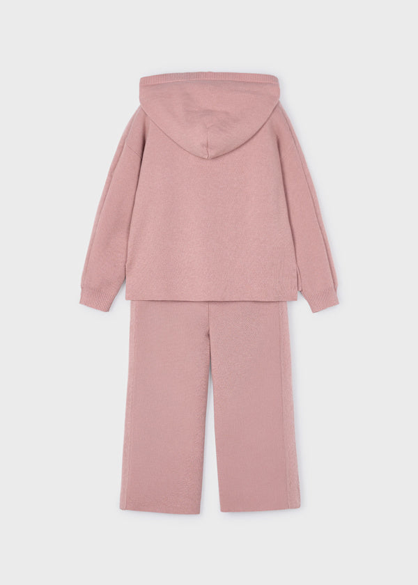 Mayoral Girls Pink Knit Co Ord