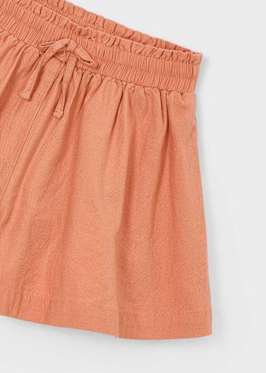 Mayoral Girls Rust Shorts 3907
