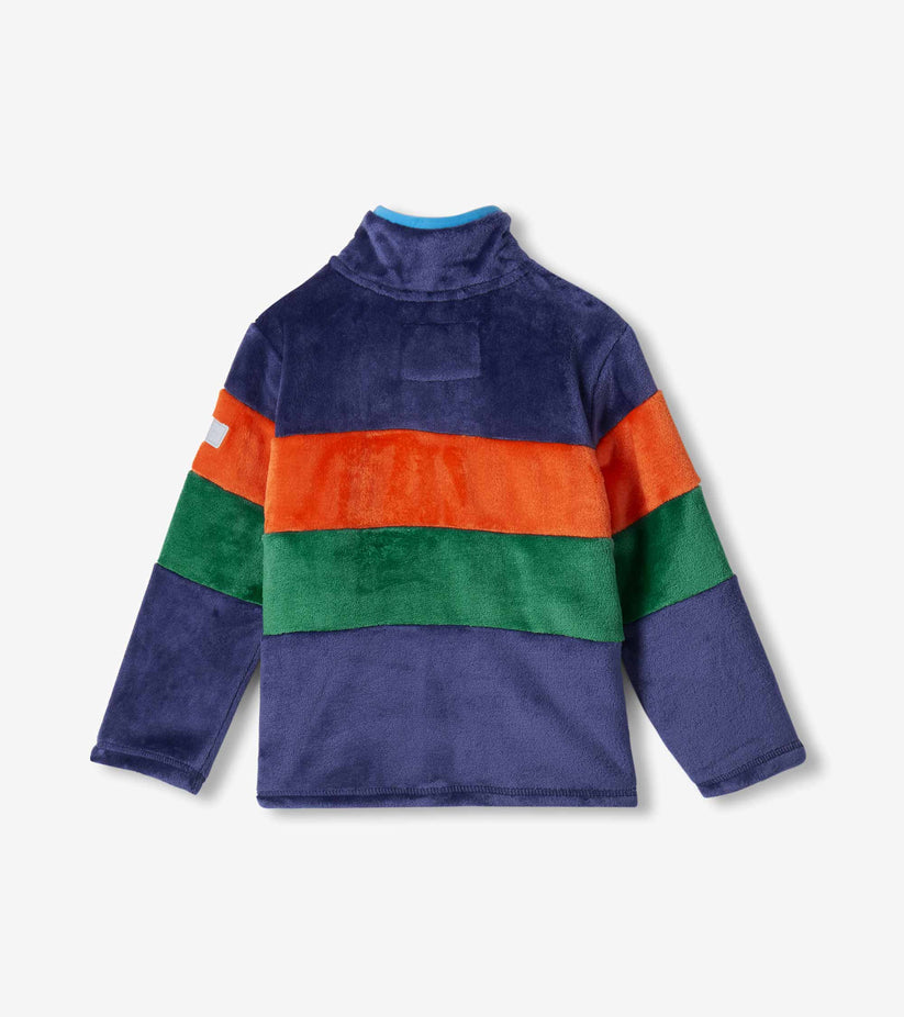 Hatley Boys Colourblock Stripe Fleece