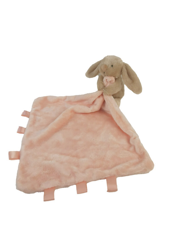 Ziggle Baby Pink Bunny Comforter