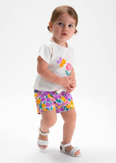 Mayoral Younger Girls 3 Piece Tulip Set