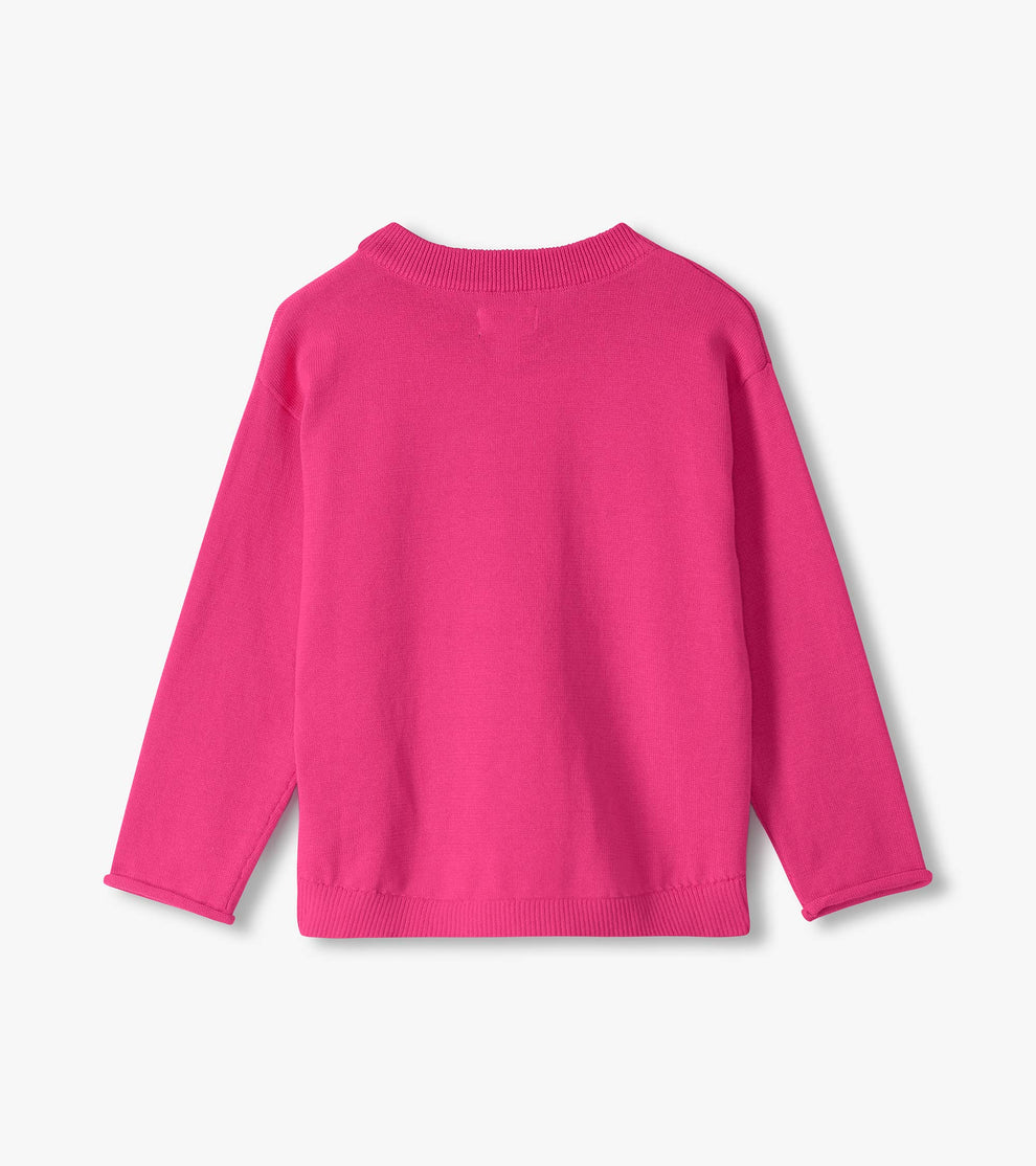 Hatley Sequin Ballerina Crew Neck Sweater.