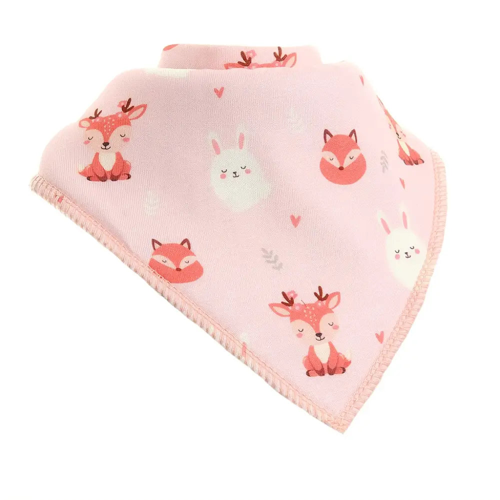 Ziggle Woodland Animals Dribble Bib