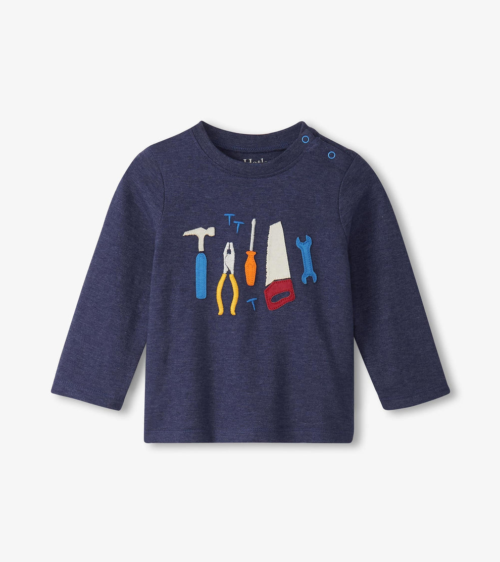 Hatley Younger Boys Navy Blue Tools Outfit