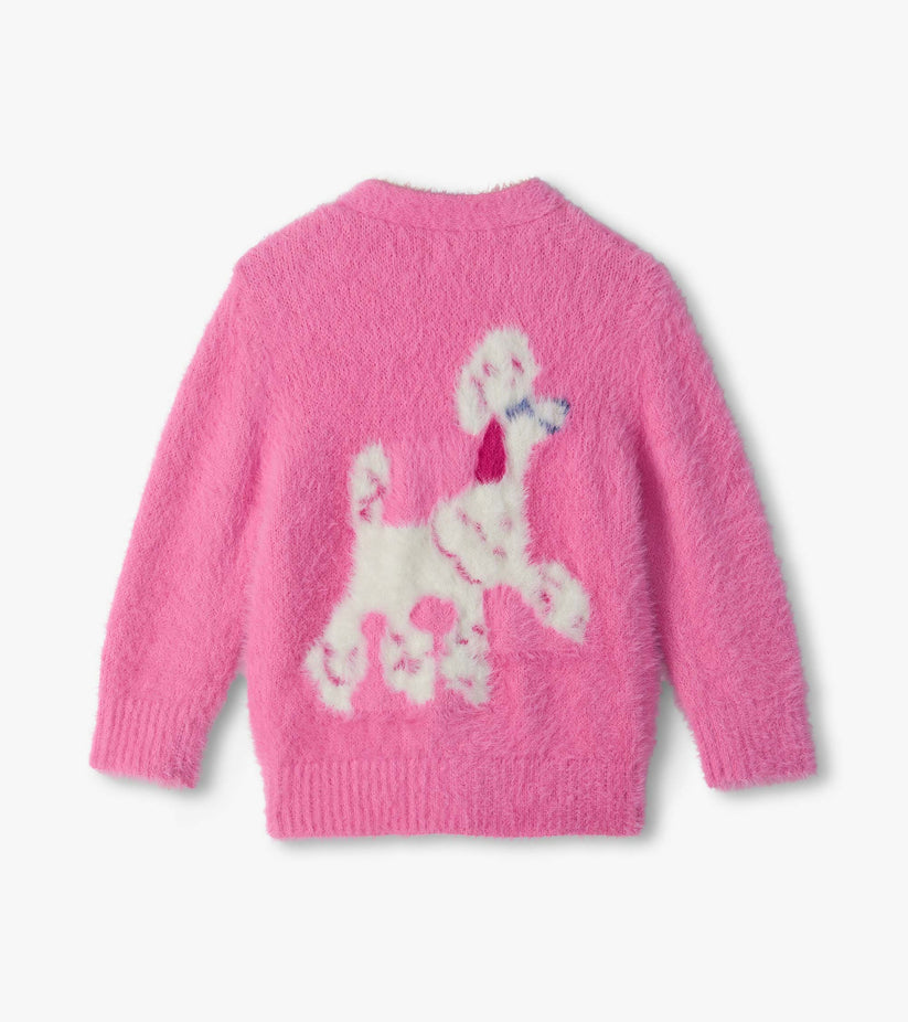 Hatley Younger Girls Posh Poodle Cardigan