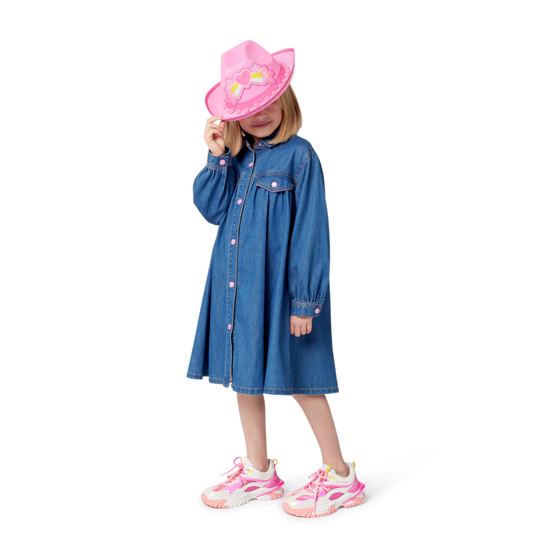 Billieblush Girls Pink Western Cowboy Hat