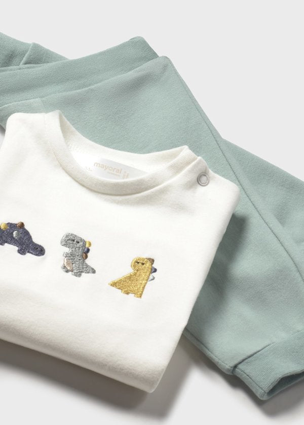 Mayoral Baby Boys Dino 3 Piece Outfit
