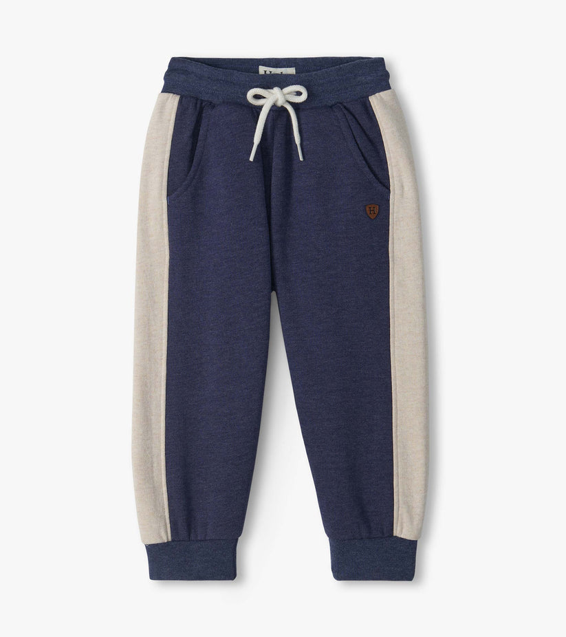 Hatley Boys Joggers-Navy/Stone
