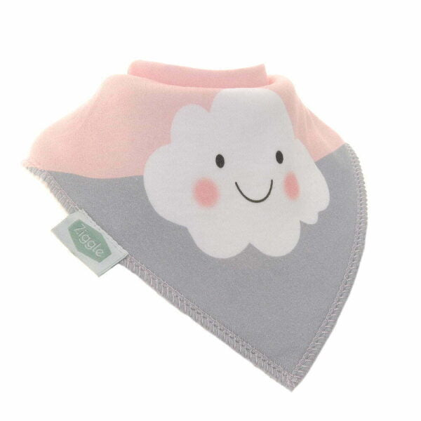 Ziggle Bibs “Cuddly Pinks” 4 Pack