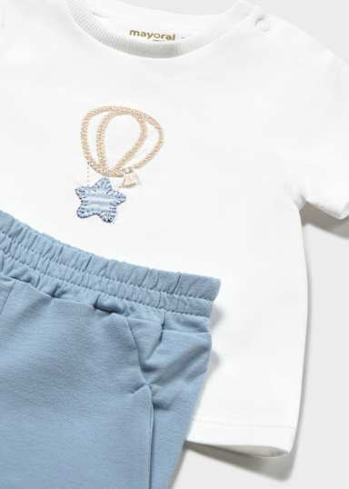 Mayoral Baby Boy Blue Stripe Tracksuit  1892