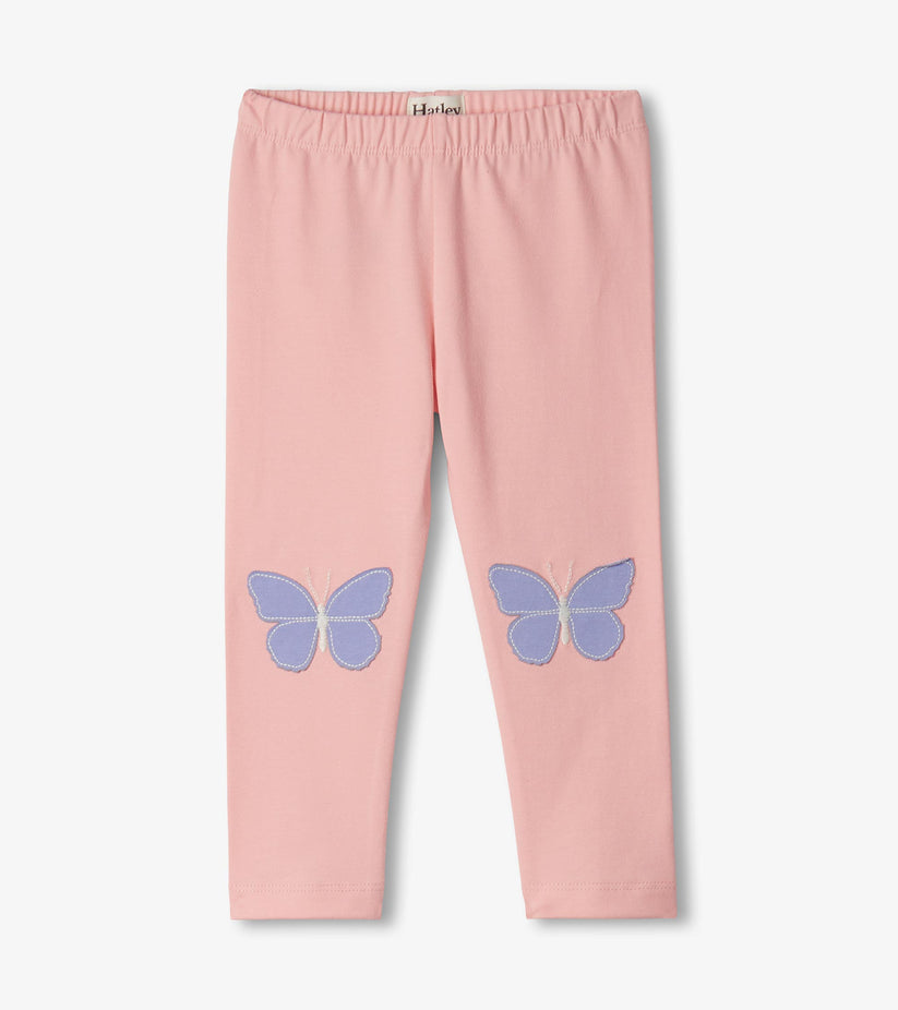 Hatley Baby Girl Butterfly Tee & Leggings Set