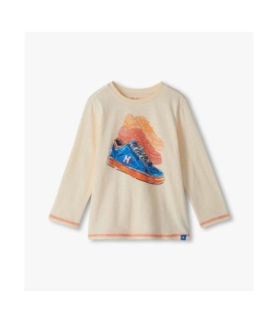 Hatley Sneakers Long Sleeve Top