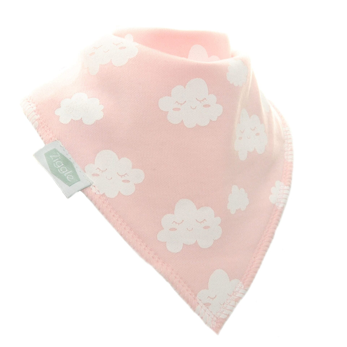 Ziggle Baby Pink Cloud Bib