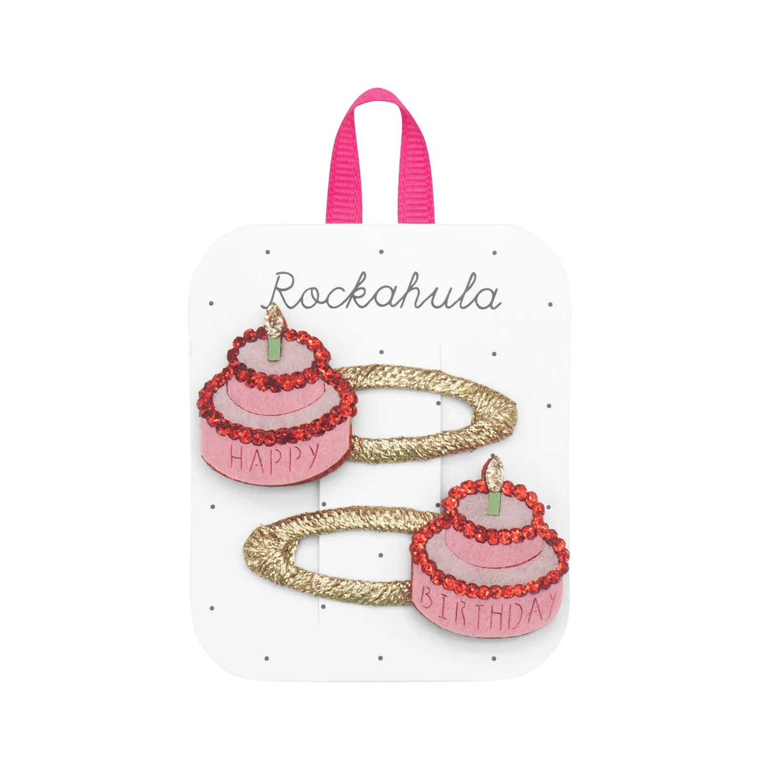 Rockahula Birthday Cake Clips