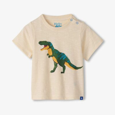 Hatley Boys T-Rex Dino Tshirt (3-6 months & 6-9 months)