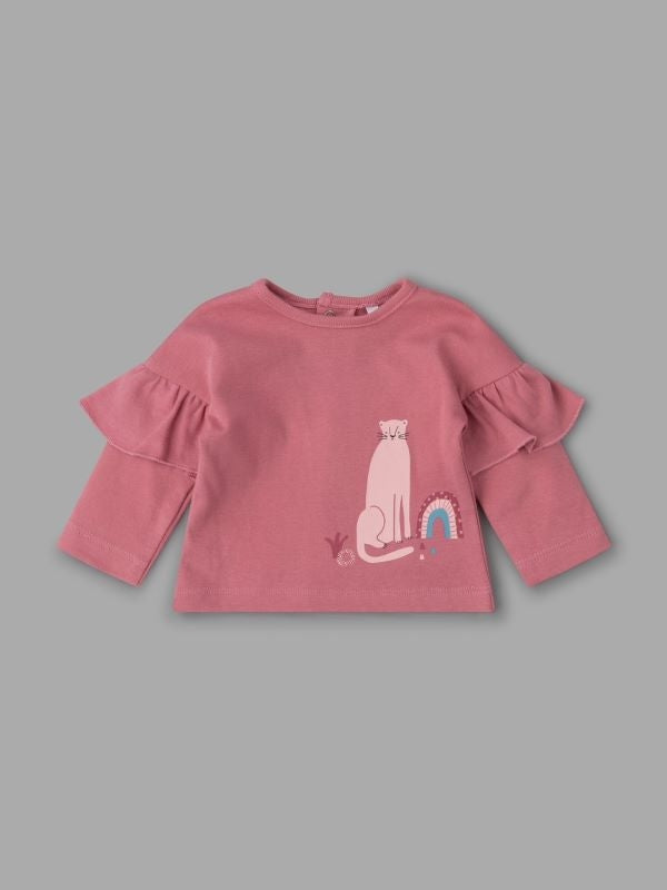 Baby Girls Cat 3 Piece Set Including Headband .