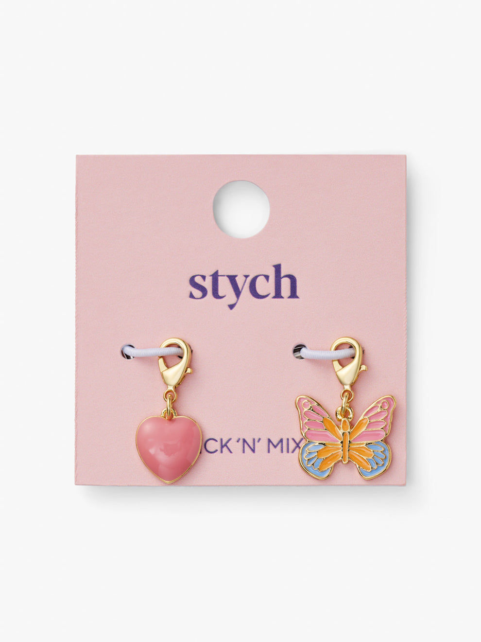 Be Charmed! Butterfly and Heart Charms