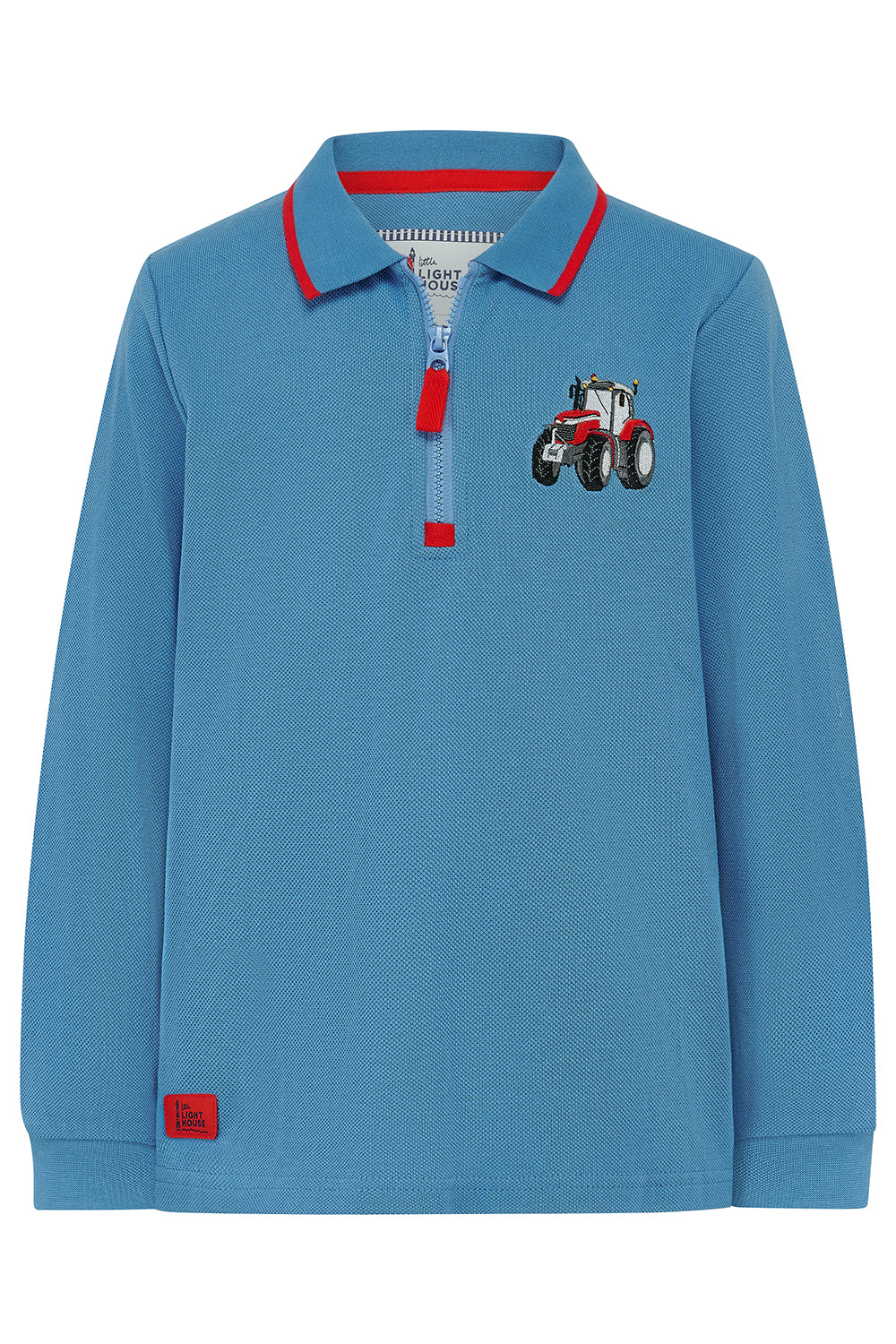 Lighthouse Pier Red Tractor Top