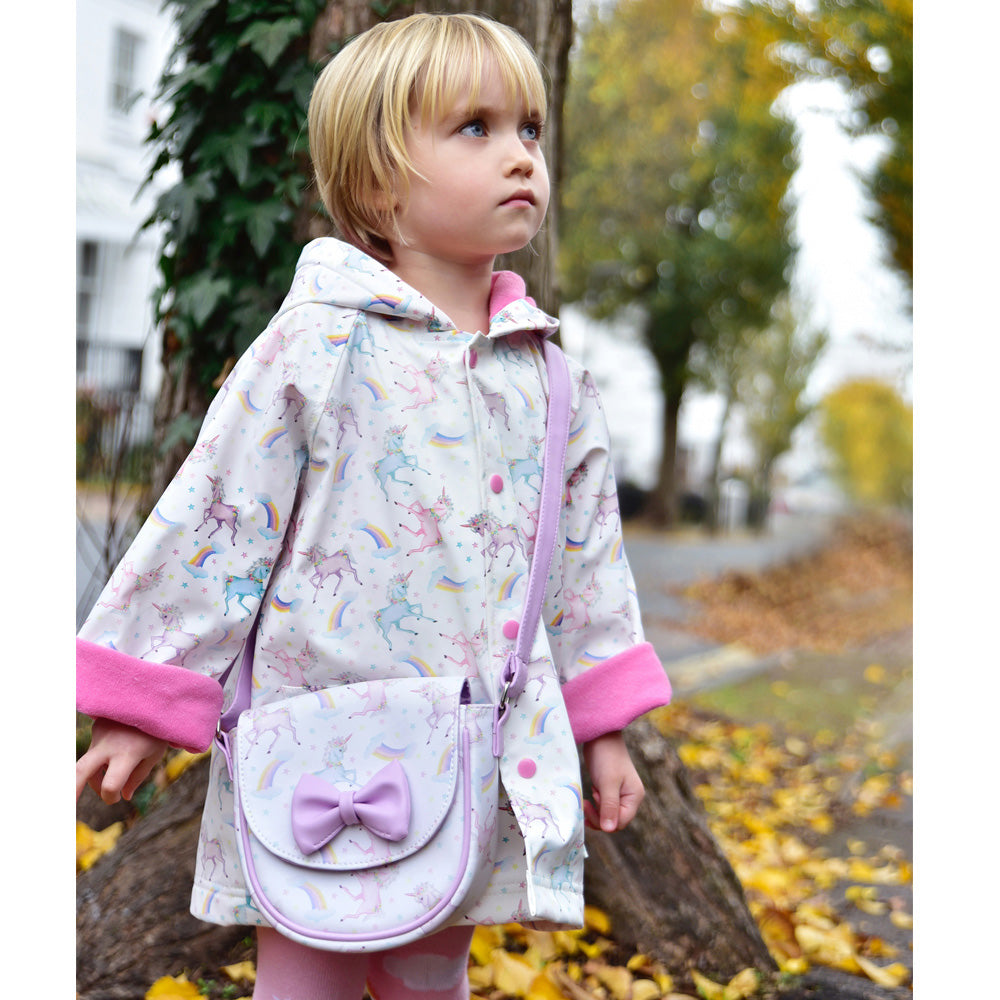 Girls Unicorn Raincoat