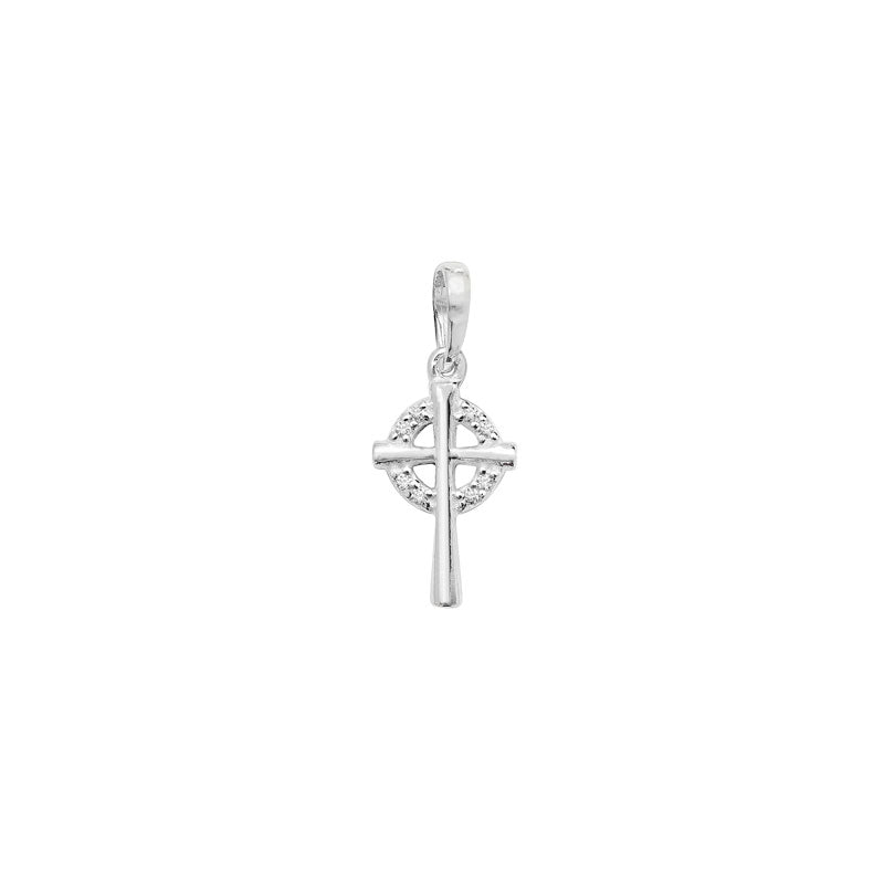 Sterling Silver Celtic Cross Necklace