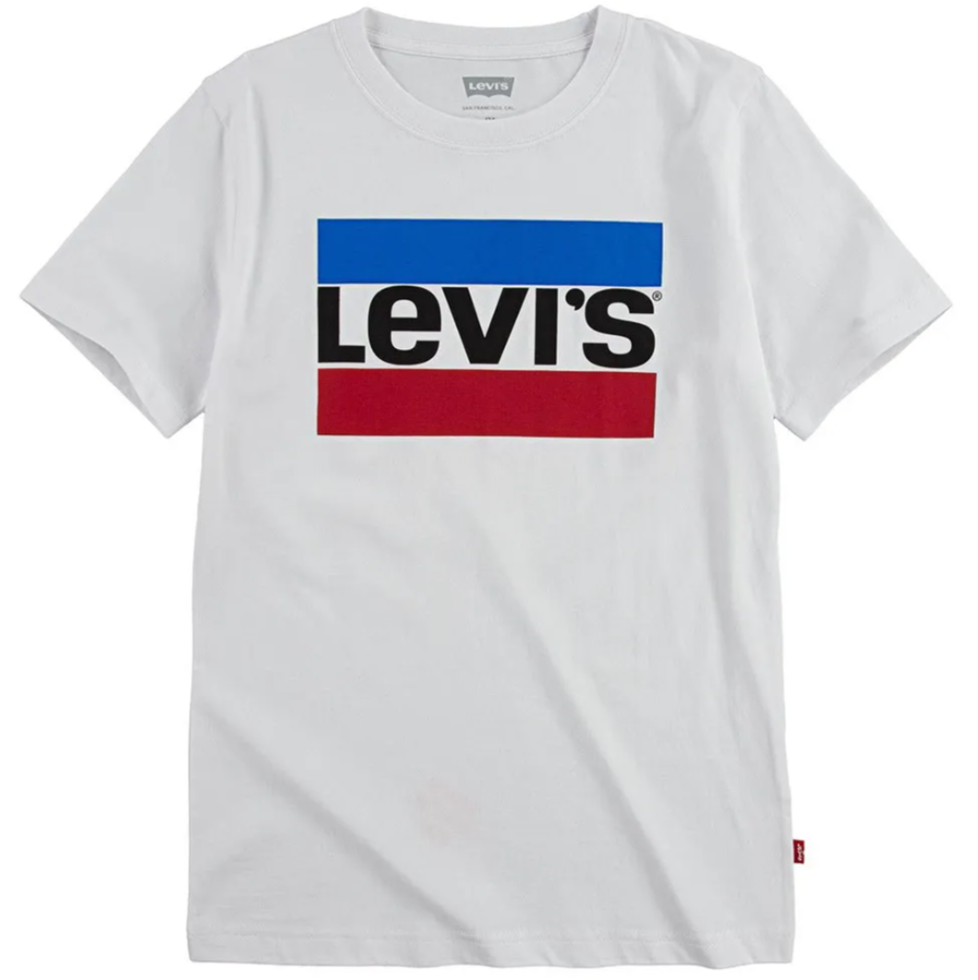 Boy’s Levi’s White Logo T-shirt