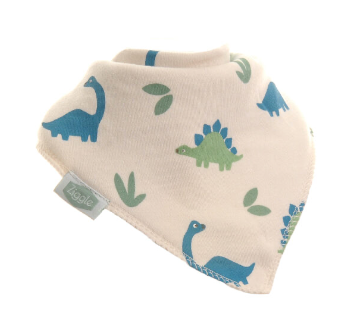 Ziggle Baby Dinosaur Bib