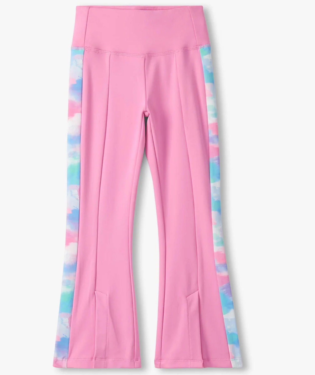 Hatley Girls Pink Active Flared Pants