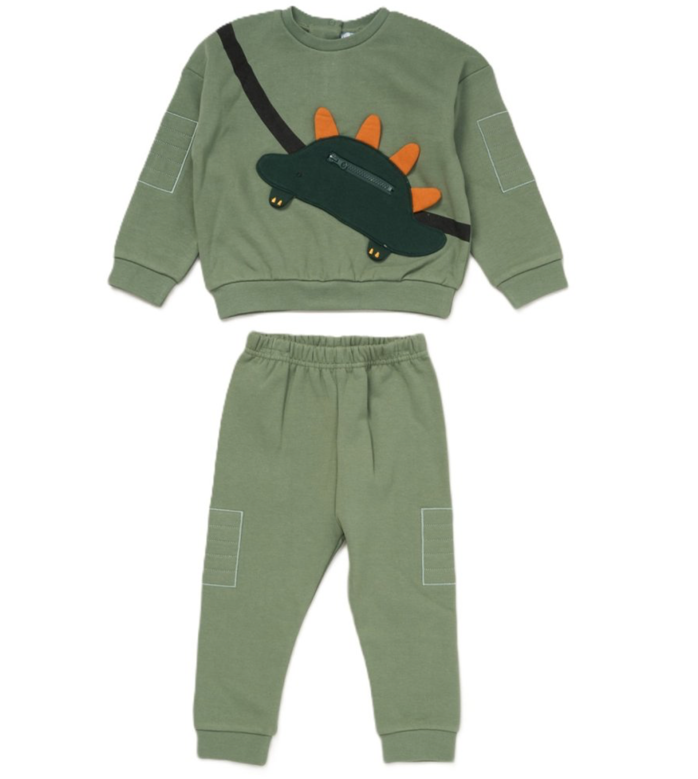 Boy Dinosaur Sweatshirt & Trouser Outfit