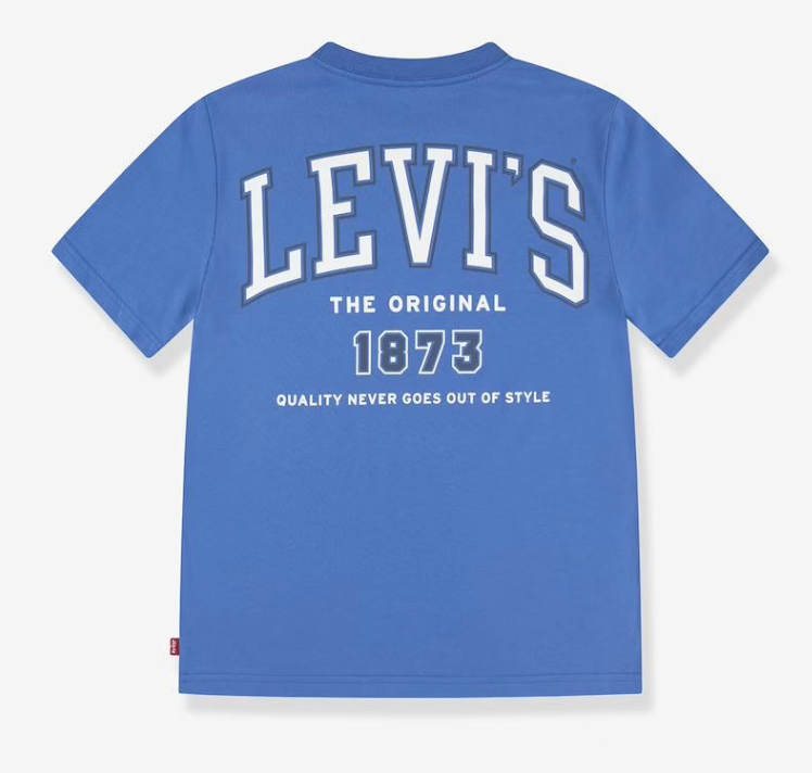 Boys Blue Levi’s Branded T-shirt