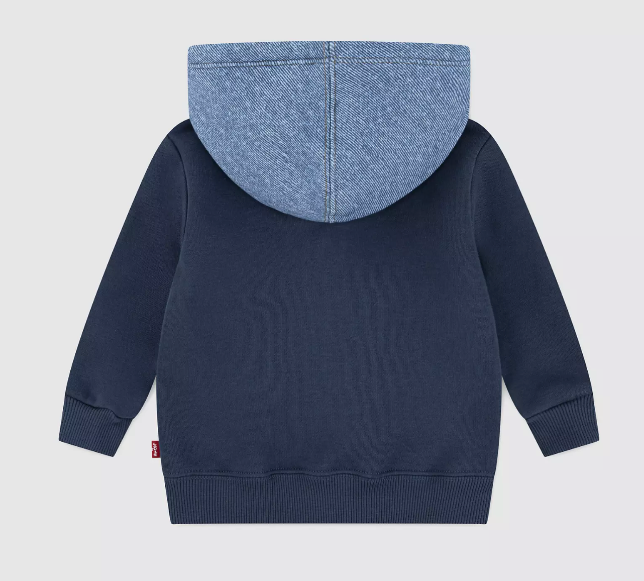 Levi Knit Denim Zip-Up