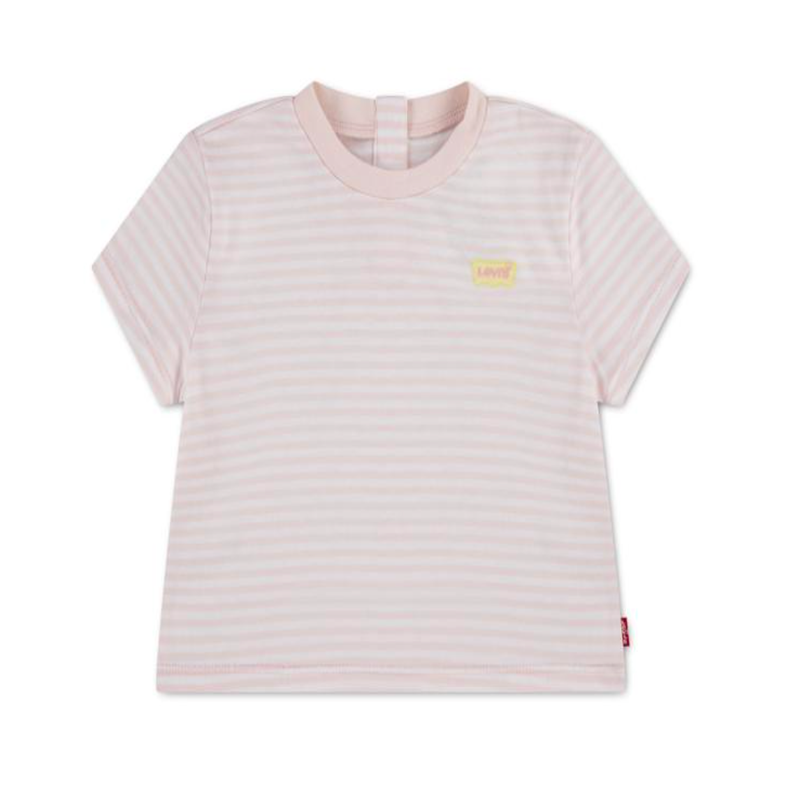 Levi Pink Stripped T-Shirt