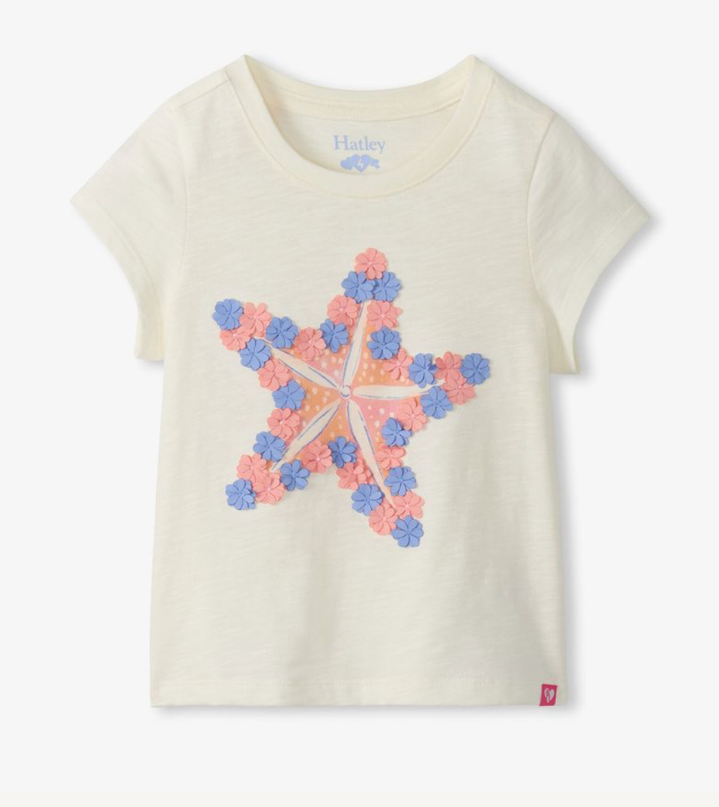 Hatley Starfish Graphic T-Shirt