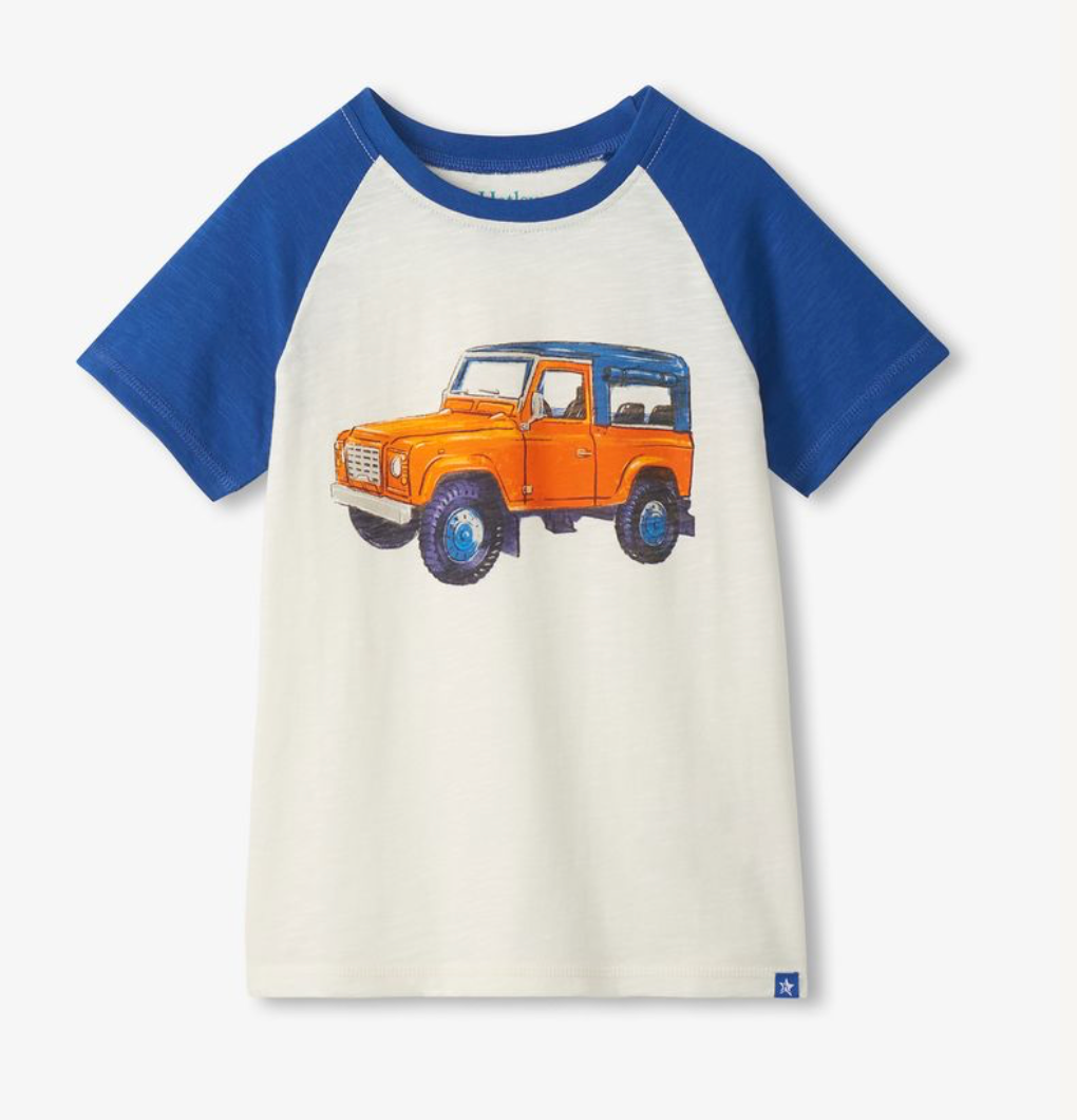 Hatley Boys Off Road Raglan Tee
