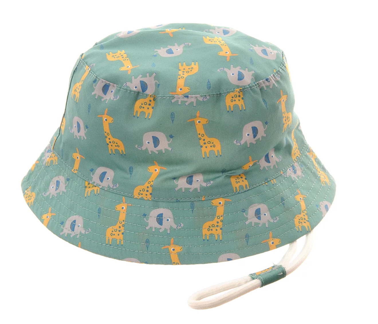 Ziggle Baby Giraffe & Elephant Sunhat