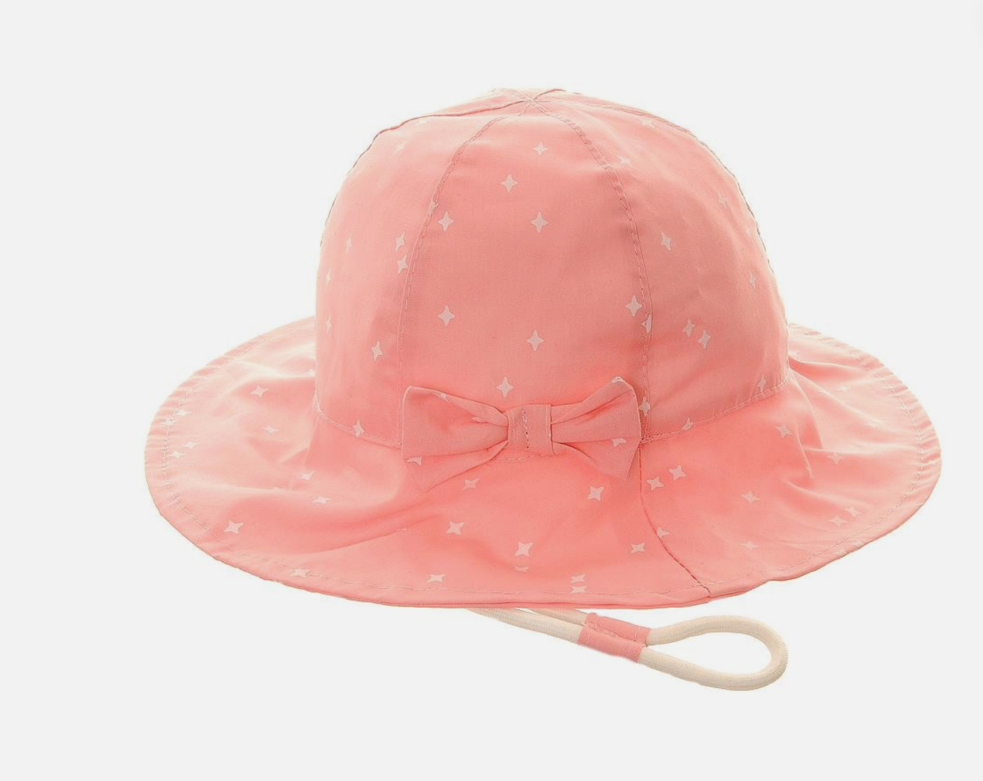 Ziggle Baby Pink Star Sunhat