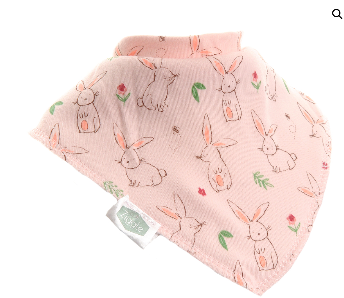 Ziggle Bunny Bib
