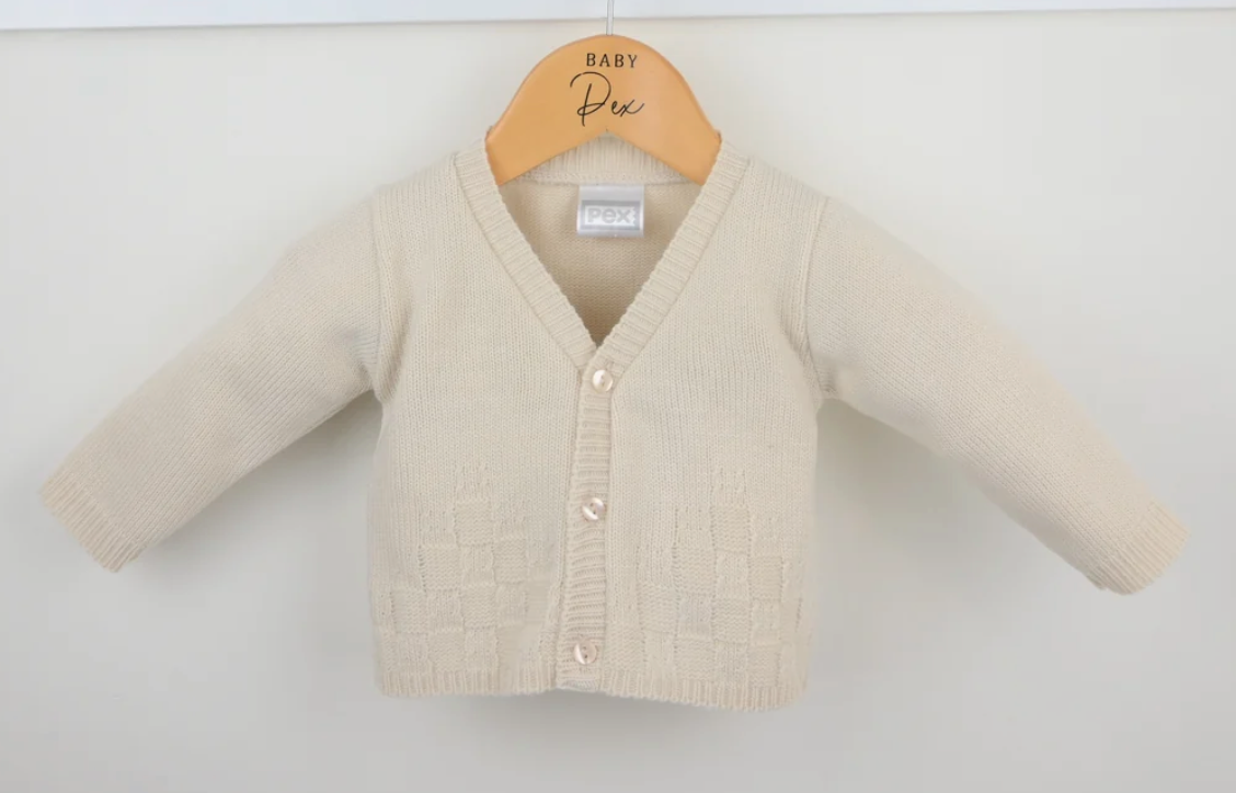 Bertie Natural Baby Cardigan