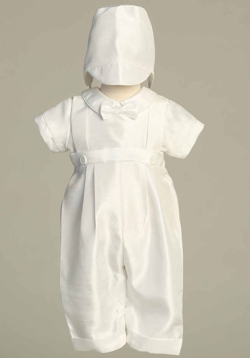 Baby Boy Noah Christening Romper
