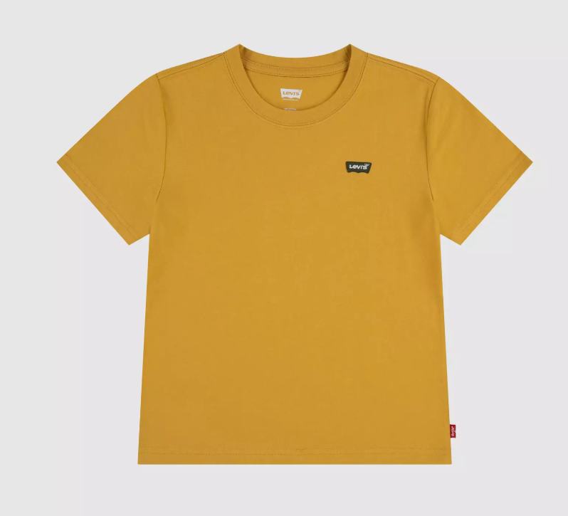 Levi's Boys Yellow Batwing T-Shirt.