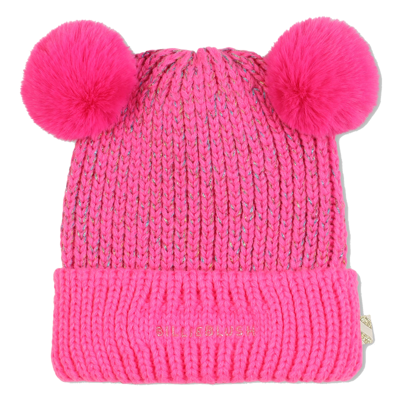 Billieblush Pink Pom Pom Hat