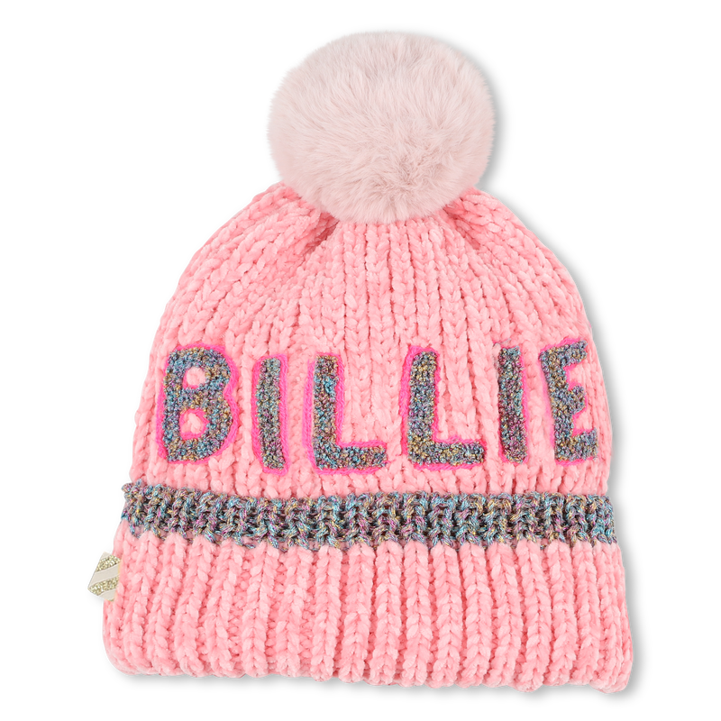 Billieblush Peach Pom Pom Hat