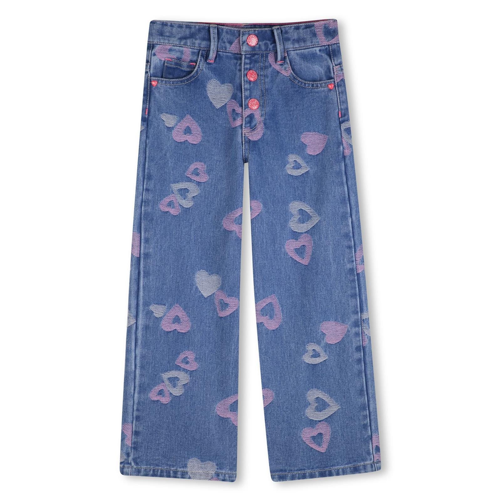 Billieblush Girls Heart Denim Jeans u21871